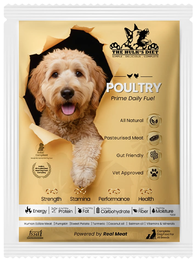 Fresh Poultry-
Based Nutrition
For Everyday
Health.