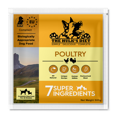 The Hulk's Diet-Poultry (Medium 7-12Kg Breed) 15 Kg